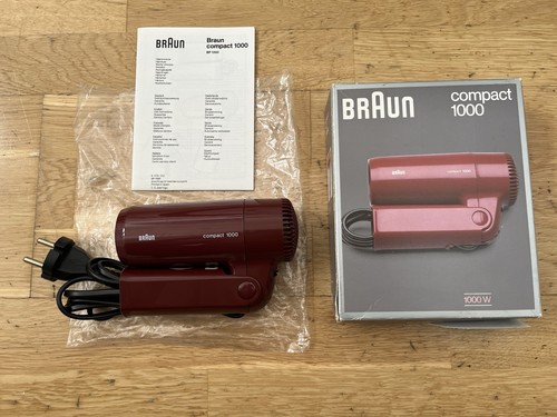 Nos neu vintage braun - braun, compact