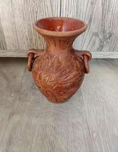 Vase braun vintage - vase,